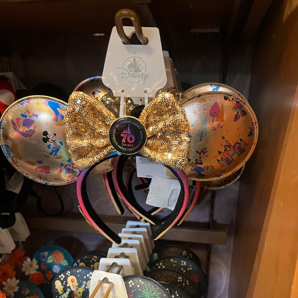 Disney 70th Anniversary  Headband Ears Minnie Loungefly  New With Tags 70 th - Picture 1 of 4